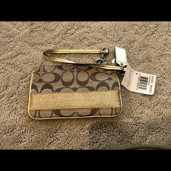 Coach signature wristlet - Picture 2 of 3